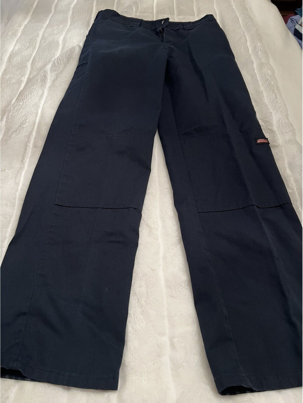Dickies boys Size 16 regular Navy Straight Leg Casual work pants cargo Pants